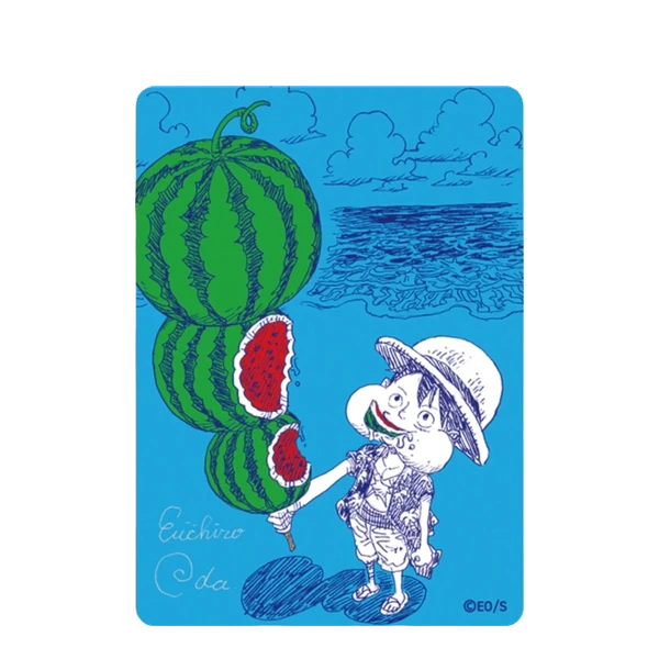 NatsuComi 2026 Metakira metallic holo card ONE PIECE Monkey D. Luffy Japanese
