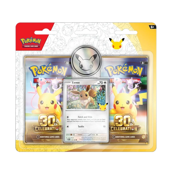 Pokemon Mega Evolution 30th Celebration 30C English 2-Pack Blister