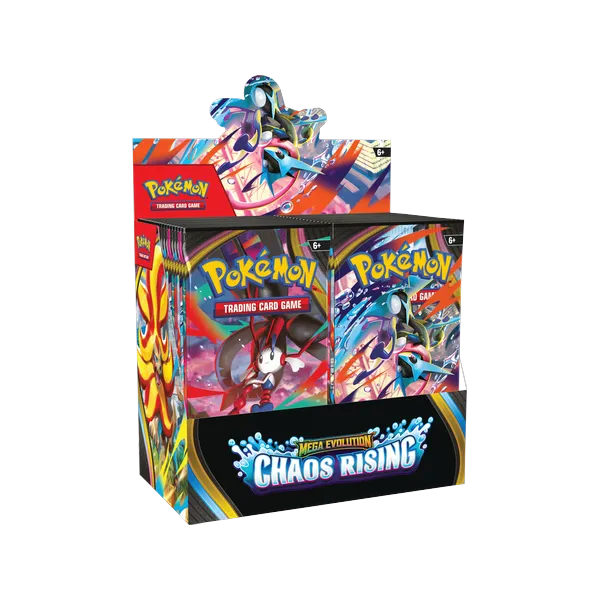 Pokemon Chaos Rising Booster Box ME04 English 36 Packs