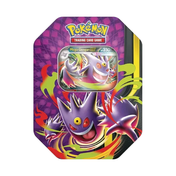 Pokemon Mega Moonlit Tin English Mega Gengar ex Mega Clefable ex